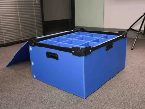 Customized Recyclable Eco Friendly Corrugated Plastic Bin Recycled Material PP Crate Premium Quality Plastic Boxes