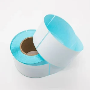 Customized Recyclable Removable Barcode Sticker Roll Thermal Paper Waterproof Glossy Adhesive Sticker Promotion Supermarket