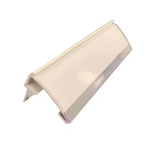 Customized Semi Circular PVC Air Curtain Cabinet White Food Grade Eco Friendly Easy Installation Supermarket Supplies