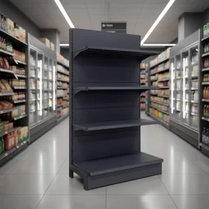 Customized Single Sided Regal Super Market Estante Grocerys Shelf Supermarket Store Display Shelves