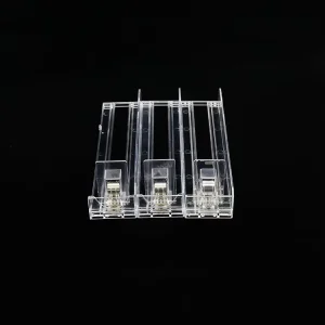 Customized Size Nail Polish Display Shelf Pusher Divider Supermarket System Spring Pusher