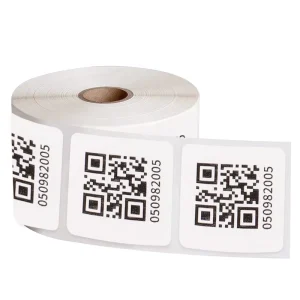 Customized Sticker Logo Label Barcode Label Printer Sticker Strong Adhesive Barcode Sticker Label