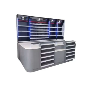 Customized Supermarket Cashier Combination Checkout Counter Convenience Store Jiangsu Origin