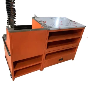 Customized Supermarket Checkout Counter Cashier For Shop