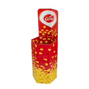 Customized Supermarket Custom Cardboard Retail Dump Bins Display Stand Printed Corrugated Pallet Dump Bin