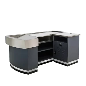 Customized Supermarket Retail Cashier Store Used Checkout Counter