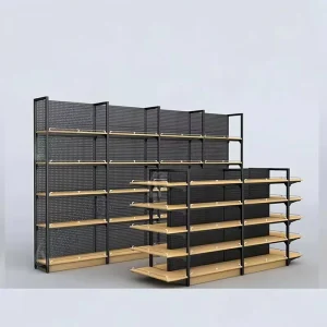 Customized Supermarket Shelves Supermarket Gondola Shelving Rack Supermarket Grocery Shelf Display Shelf