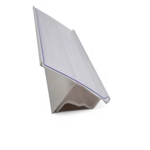 Customized Transparent PVC Label Strip Supermarket Price Card Type Shelf Strip Plastic Data Strip Holder
