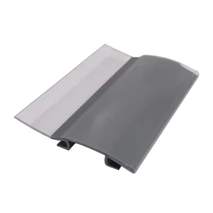 Customized Transparent Plastic Steel Plate Shelf Card Supermarket Supplies Trademark Strip Internal Card Shelf Strip for
