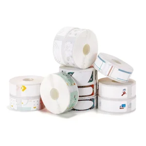 D11 15mm Thermal Label Paper Roll 14mm Name Sticker 12mm Adhesive Custom Label Sticker