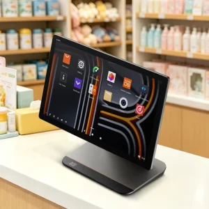 D3 Pro Android POS Terminal 15.6 Inch Touch Screen Cash Register Dual Screen Restaurant Retail POS System