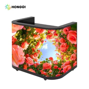 DJ Counter LED Display Screen LED Indoor Bar Counter Flexible Music Festival Party Event Screen Display LED Exhibition Stand