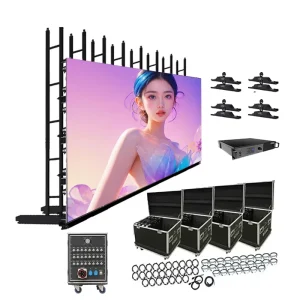 DJ Stage Performance P3.91 High Contrast LED Panel 500x500mm Fast Setup Rental Screen for Club
