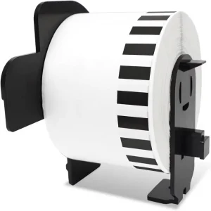 DK-22223/DK-2223 Compatible 1 Roll Continuous Shipping Address Labels Paper Rectangular Replacement Refills for Label