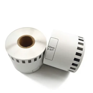 DK22205 Direct Thermal Labels DK2205 for Brother QL Printers 62mmx30.48m Compatible Continuous Paper Labels Roll
