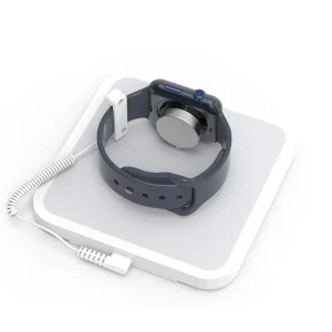 DS TSBH54A Magnetic Portable Wireless Charger Holder with Easy Installation for Anti Theft Smartwatches Qi Certified