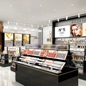 DYaS022 Retail Store Counter Factory Skincare Store Decoration for Perfume Store Rack