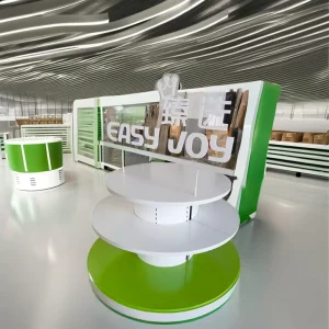 Daily Display Stand Stainless Steel Supermarket Shelf Promotion Display Stand