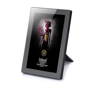 Desktop LCD Touch Screen Table Stand WiFi Small Digital Menu Video Advertising Panel Display with Cloud Based CMS for Restaurant