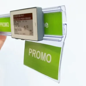 Digital Supermarket Promotion Card Plastic Extrusion Electronic Data Strip for Label ESL Price Tag Holder