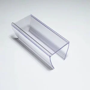 Digital Tags Holder Rail Strip Plastic Wire Holder Plastic Shelf Labels Holder