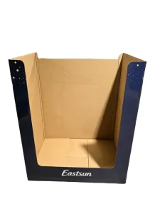 Direct Factory 300 GSM CCNB BC Flute Corrugated Cardboard B-Flute Kraft Paper Dump Bin for Retail