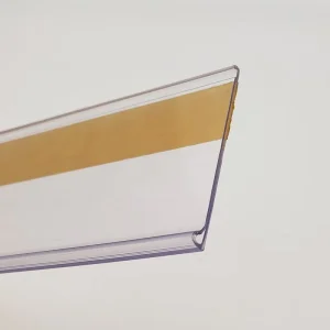 Direct From Manufacturer Self Adhesive PET Price Tags Supermarket Label Strips Shelf Tag Holders