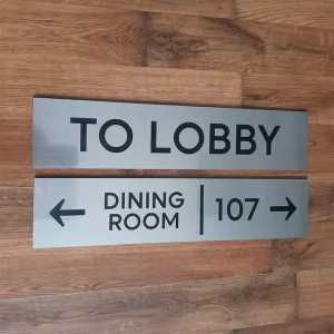 Directional Signs for Businesses Custom Directory Sign Directional Signage with Arrows Wayfinding Signs