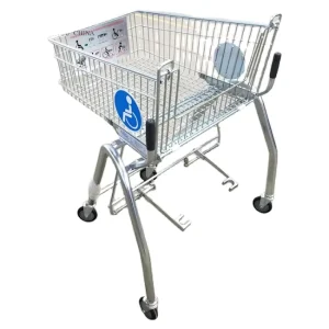 Disabled Shopping Trolleys for Wheelchair Customers in Supermarkets Special Handicapped Trolleys