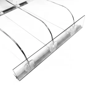 Display Plastic Supermarket Divider Shelf