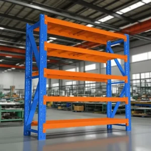 Display Rack 100kg Capacity Steel Material for Warehouse Storage Stacking Racks Shelves