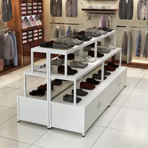 Display Rack for Shoes for Shoe Stores Cosmetics Maternal and Baby Products Island Cabinet Shoe Rack Storage Rack