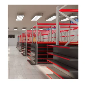 Display Stand and Storage Hardware Supermarket Store Display Rack with Lock