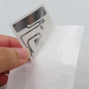 Disposable Paper RFID Clothing Printing Tag Garment Accessories Anti-Counterfeit Smart Label Real-Time Stock Monitoring