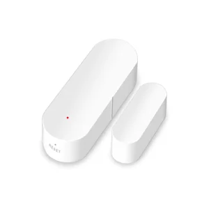Door Window Alarm White Color Surface Mounted Wired Magnetic Door Contact Sensor for Alarm System Home Safety Alarm