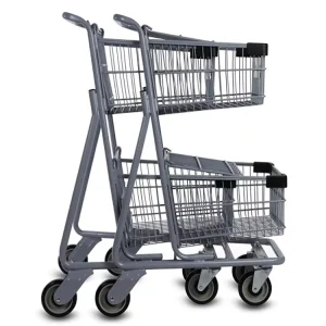 Double Decker Shopping Carts