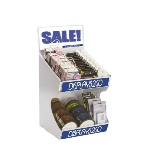 Double Layered Display Rack Customized logo Counter Display Stand for Retail