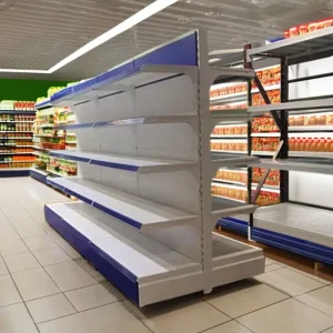 Double-sided Supermarket Equipment Retail Store Shelves Supermarket Shelves Gondola Shelves Store Metal Display Rack