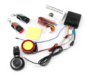 Dual Protection Multifunctional Bidirectional Anti-Theft Motorcycle Alarm for Secure Riding