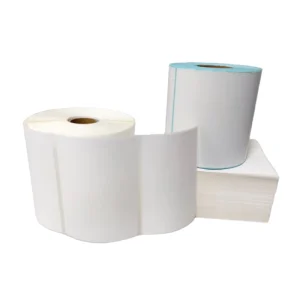 Durable Barcode Food Safe Thermal Labels for Supermarket Retail Packaging BPA Free Eco Friendly 4×4 4×6 Inch