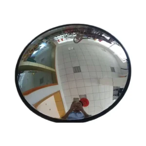 Durable PC Road Convex Ball Mirror 60CM Wide Angle Indoor Outdoor Anti Theft Safety Traffic Mirror with Circle Pattern