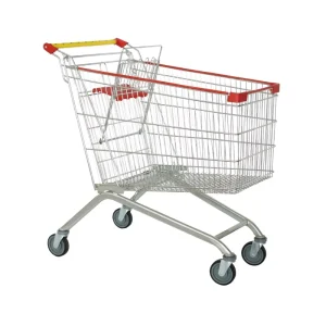 Durable SXD-60A Supermarket Cart Smart Grocery Shopping Trolley with Four Wheels
