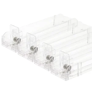 Durable Spring Loaded Product Pusher Rack Cigarettes Shelf Pusher System with Front Retainer
