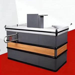 Durable Store Counter Checkout for High Traffic Stores Customizable Sizes with Display