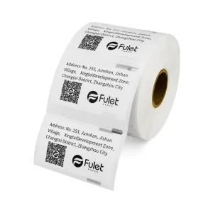 Dymo 30334 Compatible Multipurpose Barcode Labels 2-1/4 X 1-1/4 Permanent Hot Melt Glue with White Glassine Liner