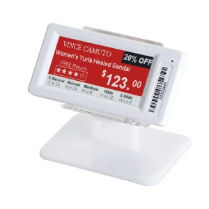 E Ink Epaper Display Lab Tags Price Tag Sign Label Display Holder Supermarket Price Tag Label Card Display Holder