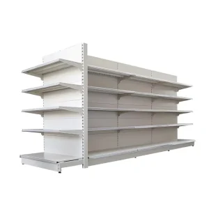 E Installation Free standing Heavy Duty Capacity Sturdy Base Supermarket Shelf