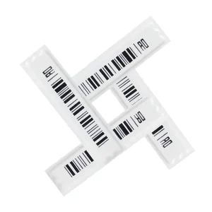 EAS Soft Label with Barcode Grocery Store Security Sticker for Drugstore Anti Theft
