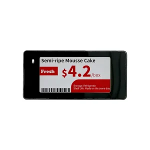 ESL Manufacturer Supply Digital Shelf Name Tag 2.13 Inch Electronic Price Label with 4 Color Eink Screen
