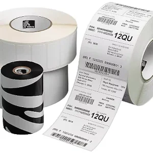 Ean Self-Adhesive Barcode Label 250/roll Customized Color Shelf Adhesive Waterproof Packaging Shipping Direct Thermal Labels